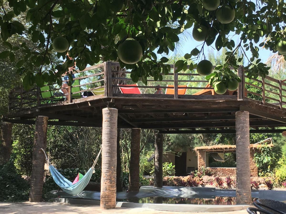 Footsteps Eco-Lodge Gunjur Extérieur photo